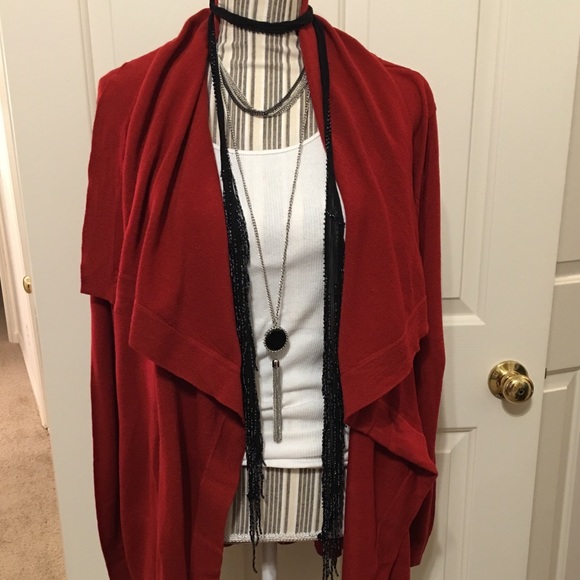 NWT Draped Front Sweater - Picture 8 of 8
